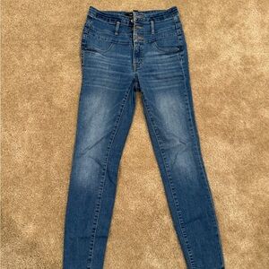 Refuge High Rise Blue Women's Jeans